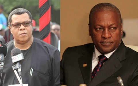 Mr. Goosie Tanoh and former President Mahama are both aspiring for the flagbearship of the NDC