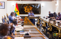 Vice President Professor Naana Jane Opoku-Agyemang among other stakeholders