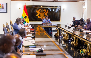 Vice President Professor Naana Jane Opoku-Agyemang among other stakeholders