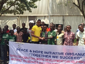 Allsports Jordan Ayew Donates To Kigali Orphans