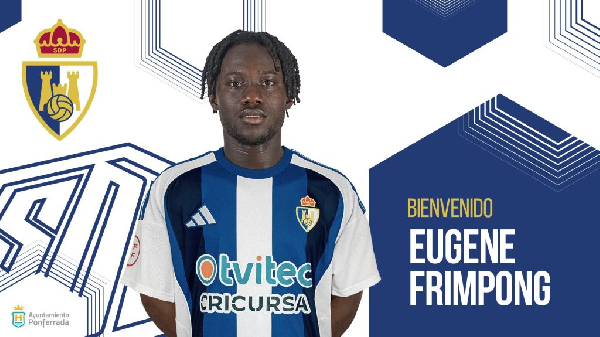 Ghanaian midfielder, Eugene Frimpong