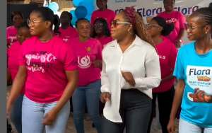 Some of the attendees at the event