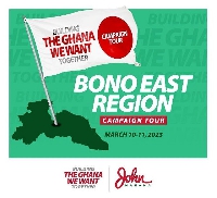 John Mahama's Bono East campaign tour