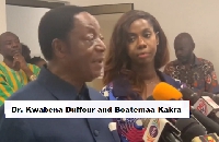 Kwabena Duffuor and daughter Boatemaa Kakra Duffuor-Nyarko