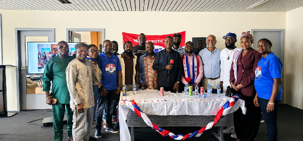 Some of the NPP members in a photogrpah