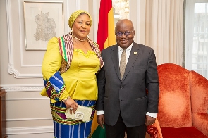 President Nana Addo Dankwa Akufo-Addo with wife