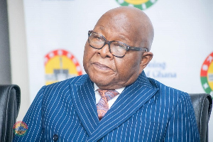 Former Speaker of Parliament, Professor Aaron Mike Oquaye