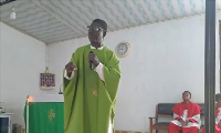 Parish Priest at the Saint Cyprian’s Anglican Church, Reverend Camillus Baba Ababagre