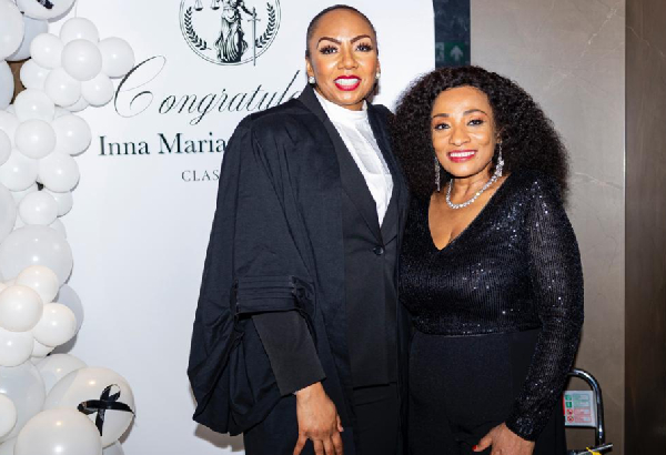 Ghana’s High Commissioner to the UK celebrates Inna Patty’s call to the bar