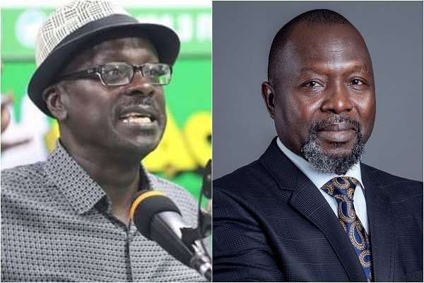 Professor Stephen Kwaku Asare (L) challenges AG Dominic's defence of Wesley Girls' SHS hijab ban