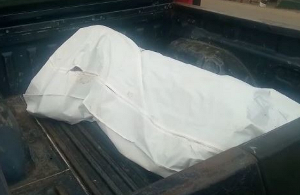 A file photo of the body of 35-year-old man and his pregnant wife