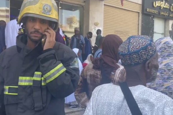 Conflicting reports from sources at the hotel suggested either a possible fire or structural concern