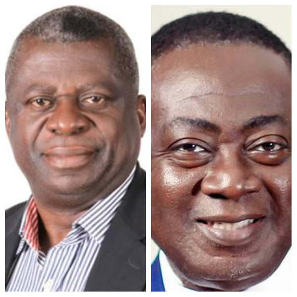 Former Kumawu MP, Yaw Baah and Private Legal Practitioner, Eric Kofi Osei