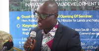 Vice Chairman of Land Surveying Division of the GhIS, Dr. Anthony Arko-Adjei