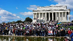 No Kings protesters across the US rally against Donald Trump No Kings protesters across the US rally against Donald Trump