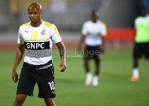 Andre Ayew will captain the Black Stars in the absence of ace striker, Asamoah Gyan.
