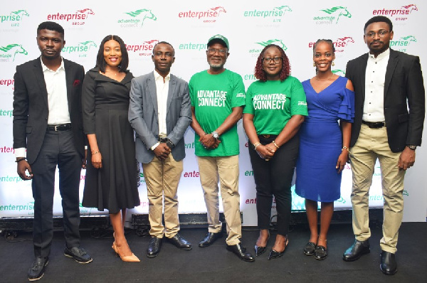 Tunde Ogidan, Seyram Akotey, Funmi Omo, and other members of the Digicore team