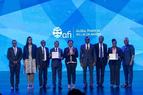 Second Deputy Governor, Elsie Addo Awadzi received the award in Manila, Philippines