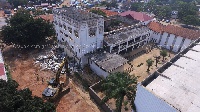 An aerial view of the Old Parliament House