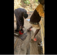 The video shows the impact of drug abuse and addiction on some Ghanaian youth