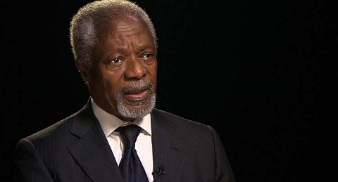 Kofi Annan died aged 80 after a short illness in Switzerland