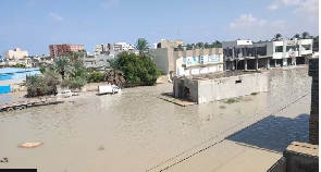 The city of Misrata, in the west, was among those hit by heavy rains