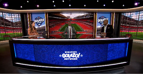 Mike Lahoud and Nigel Reo-Coker serve as pundits on CBS Sports Golazo