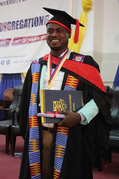 Abeiku Santana graduated with a Masters Degree in Tourism Management at the University of Cape Coast