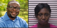 The late Dr Kofi Akamani and his wife who is facing charges