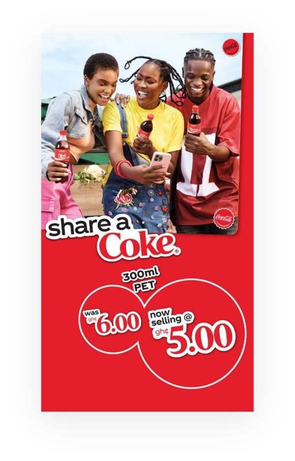 Coca-Cola's Price rollback, share the joy, share the savings
