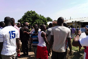 Irate youth of the NPP went on rampage at Karaga