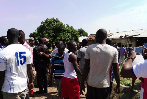 Irate youth of the NPP went on rampage at Karaga