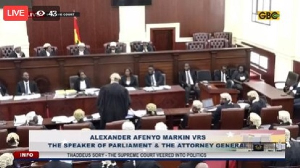 The Supreme Court of Ghana is hearing the matter