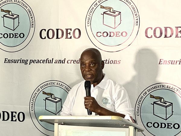 Rev. Fred Deegbe, Co-Chair of CODEO