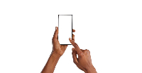 A selfie hand