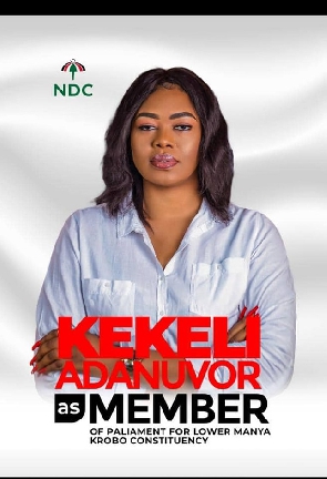 Kekeli Adanuvor is branch women's organizer since 2016