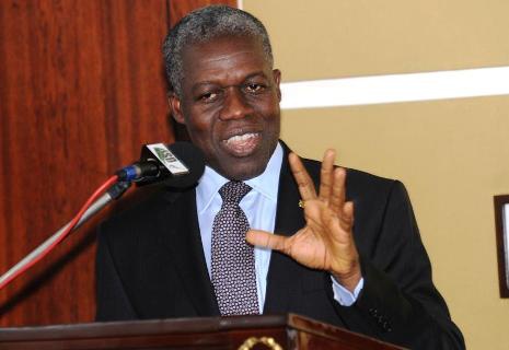 With President Mahama in Iran, his vice Amissah Arthur was the highest gov't official in Koforidua.