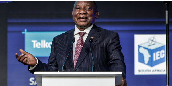 South African President and President of the African National Congress (ANC) Cyril Ramaphosa