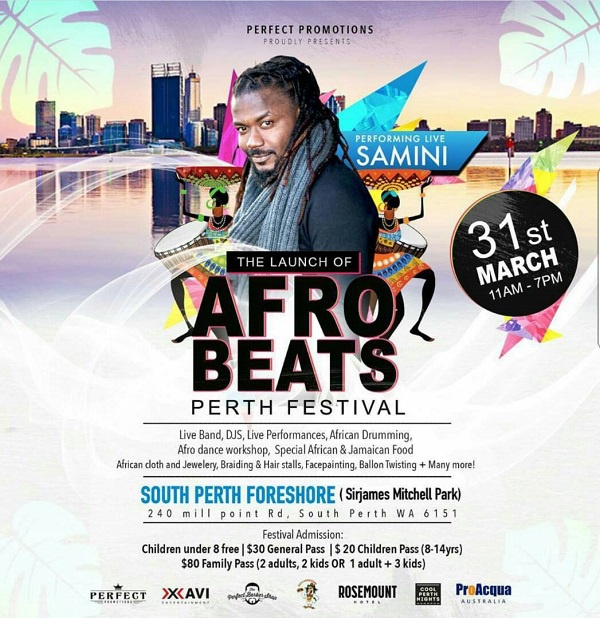 Samini has been billed to perform with other stars in Australia