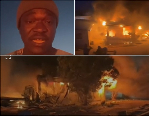 Watch video of Ghanaian soldier praying after ‘deadly’ missile strike on UN peacekeeping base