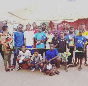 The tournament was in partnership with the Ghana National Table Tennis Association