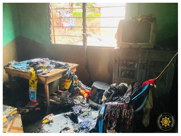 Improper fuel storage triggers fire in five-bedroom home