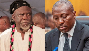 Azorka (L) in  a photo collage with  Afenyo Markin (R)