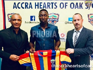 Kofi Kodzi, Hearts of Oak striker