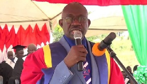 President of the Presbyterian University College of Ghana, Reverend Professor Emmanuel Adow Obeng
