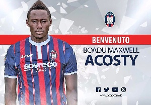 Striker Maxwell Boadu Acosty