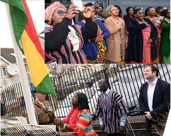 Some Ghanaians and foreigners in Wales