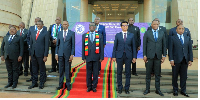 Southern African Development Community (SADC) Heads of States pose for a picture