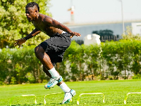 Mohammed Salisu training in Dubai