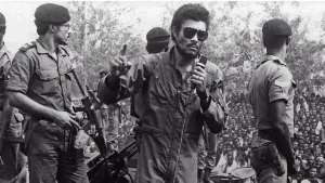 Late President JJ Rawlings was the head of the military during the PNDC era